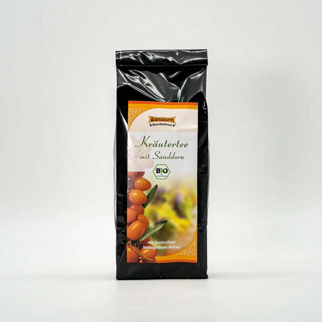 Bio Kräuter-Tee mit Sanddorn