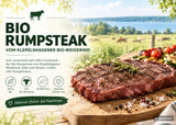 Bio-Rumpsteak vom Klepeshagener Weiderind