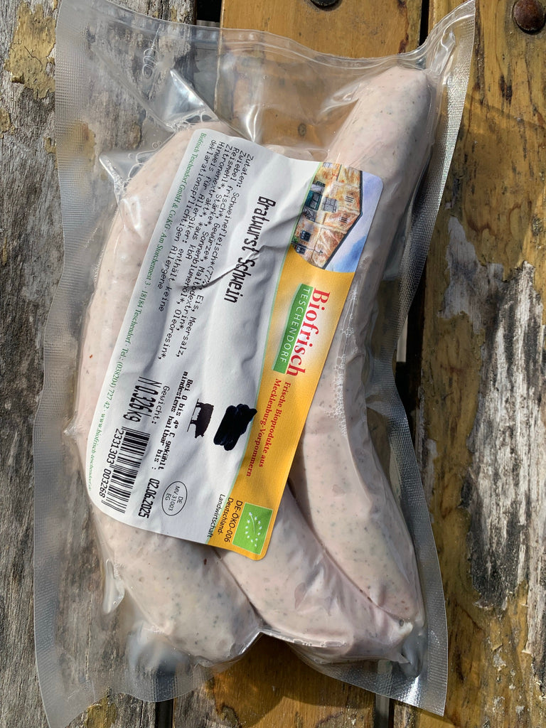 Bratwurst vom Schwein 3er Pack, ca. 300 g