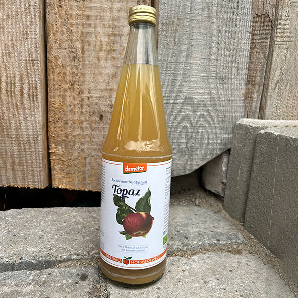 Apfelsaft Topaz - sortenrein