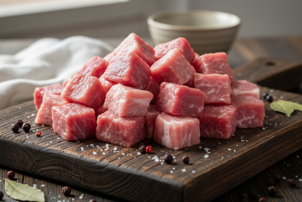 Gulasch vom Schwein, 1 kg