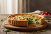 Spinat -Tofu Quiche