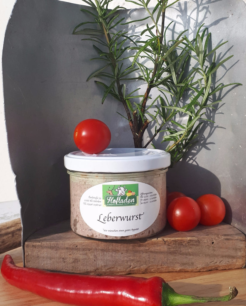 Leberwurst im Glas, 250g