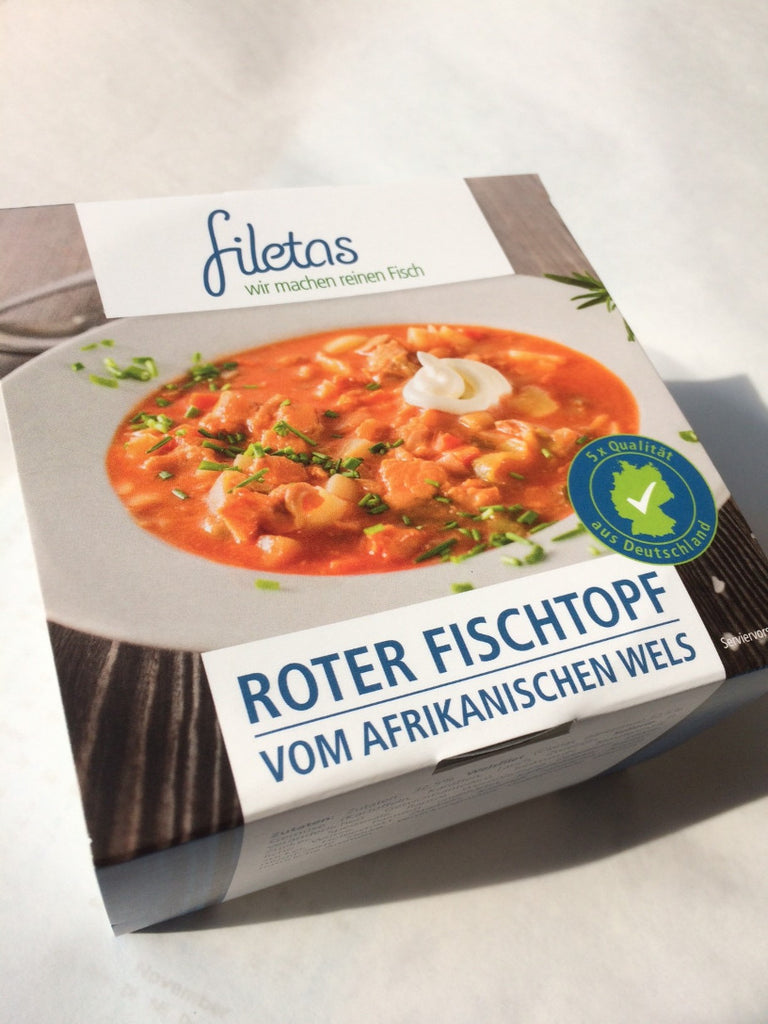 Roter Fischtopf vom Wels 400g