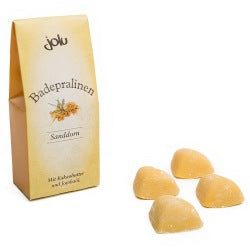Badepralinen Sanddorn, 110 g, 6 Stück