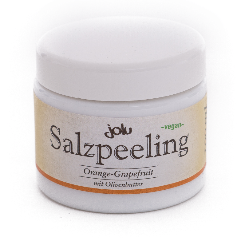 Salzpeeling Orange Grapefruit, 100ml, 1 Glas