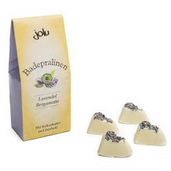 Badepralinen Lavendel Bergamotte, 110 g, 8 Stück