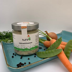 Demeter Bio Hühnerfrikassee im Glas, 380 ml