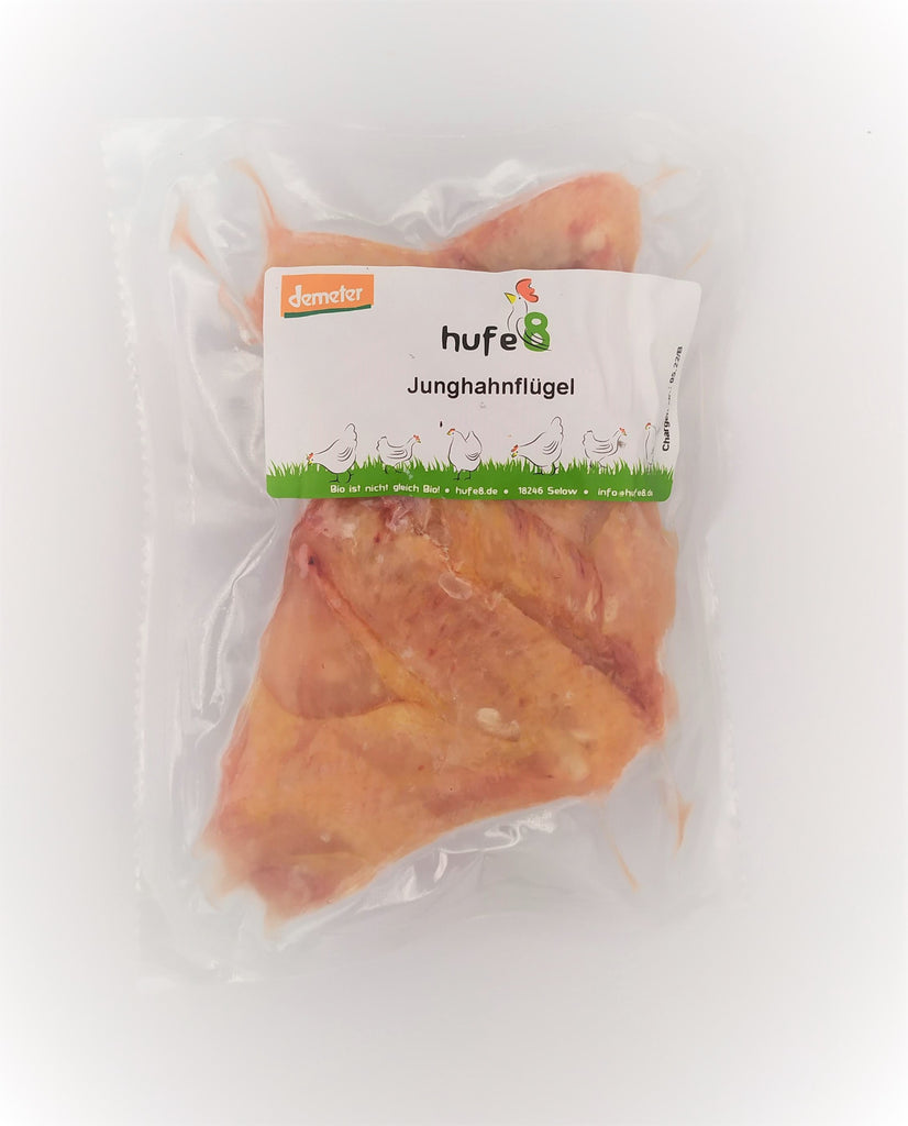 Demeter Bio-Junghahnflügel, 16 Stk., ca. 1kg, TK